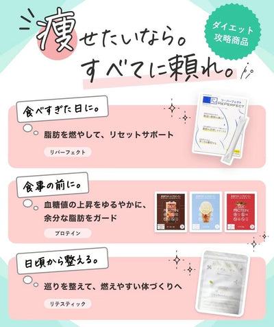 【3ヶ月目に1箱プレゼント】Reパーフェクト（定期便キャンペーン）