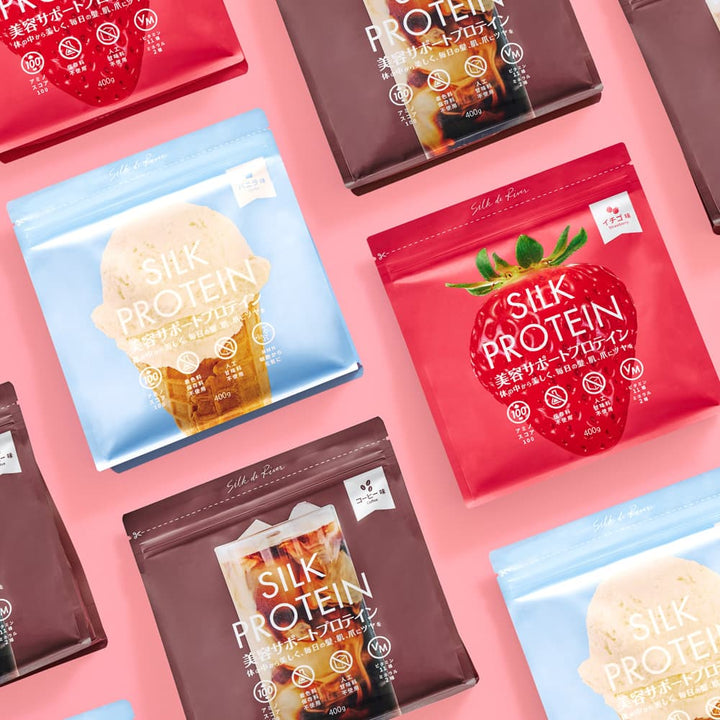 MARU　新品　シルクドリバー　シルクプロテイン　バニラ味＆コーヒー味 silkprotein_2-vanila_1080x.jpg