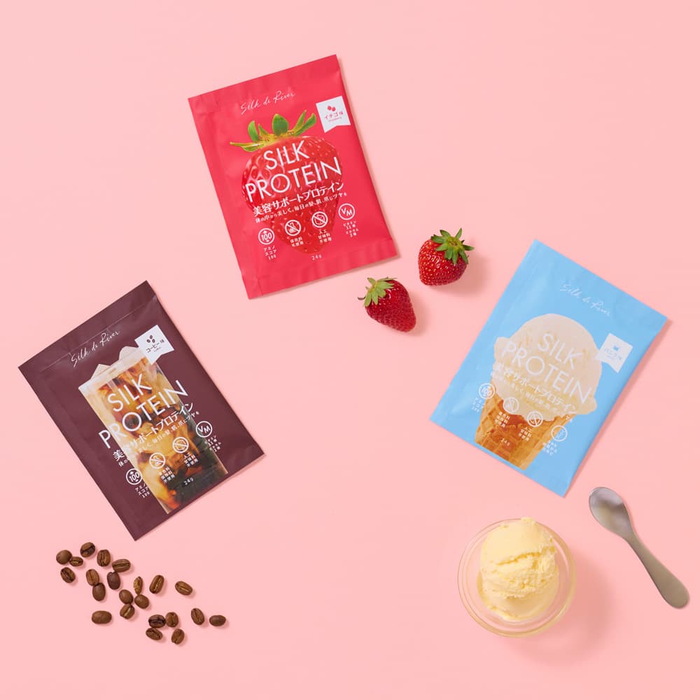 シルクドリバー　プロテイン無添加 SILK PROTEIN コーヒー味 2袋 シルクプロテイン 7食分 | シルクドリバー公式オンラインショップ
