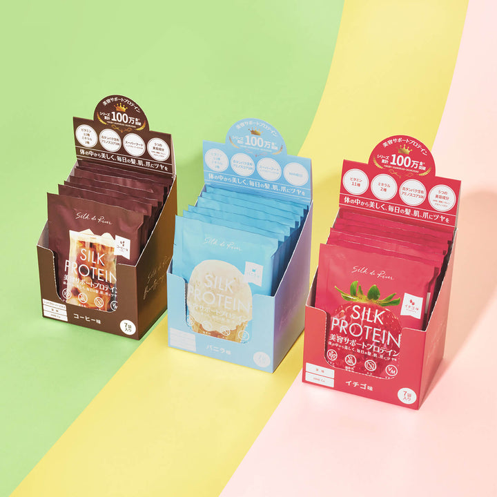 シルクドリバー　プロテイン　コーヒー味 2袋 シルクプロテイン (コーヒー風味) | シルクドリバー公式