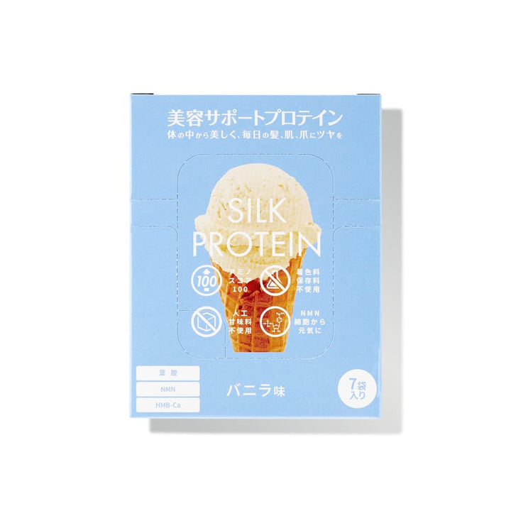 プロテイン　シルクドリバー　バニラ味　DIBORN シルクプロテイン (バニラ風味) | シルクドリバー公式オンライン